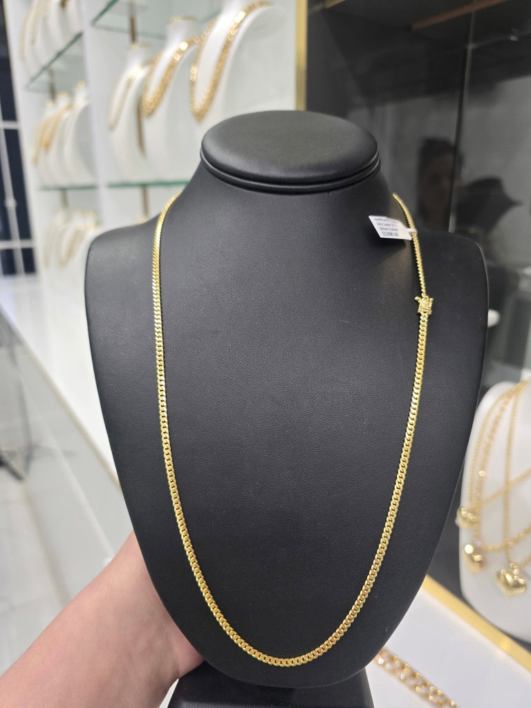 Chain 10k Cuban 24inch 2.8mm 15.1