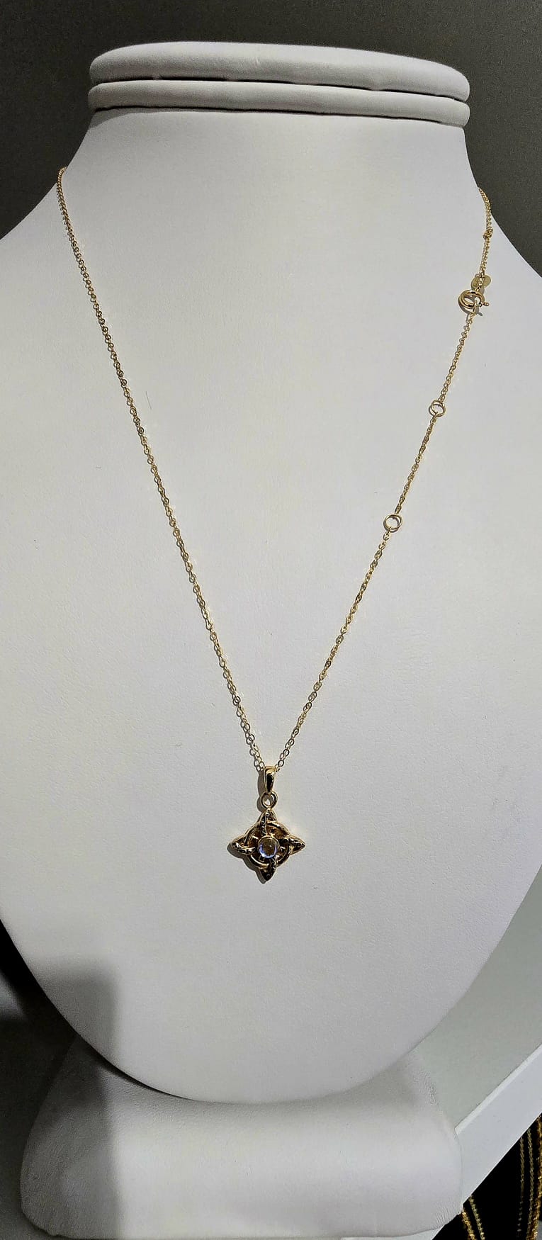 Cadena con dije 14k